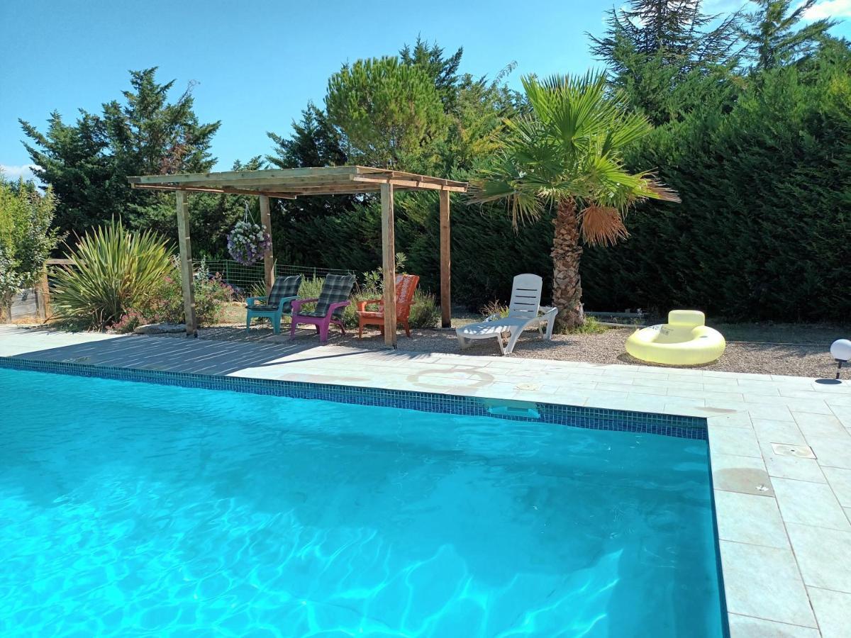 Chalet Banane Devant Piscine, A 6Km Du Festival De Piano De La Roque D'Antheron Rognes Exterior foto